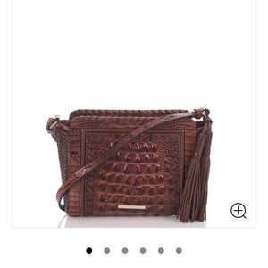 NWOT Brahmin Carrie Crossbody purse in pecan